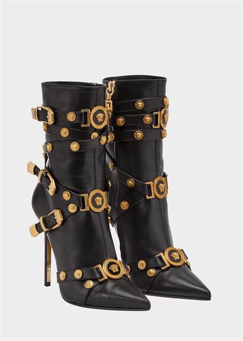 versace boots heren|versace high heel boots.